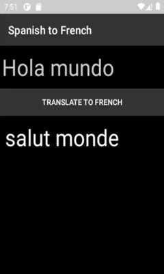 Spanish to French Translator android App screenshot 3